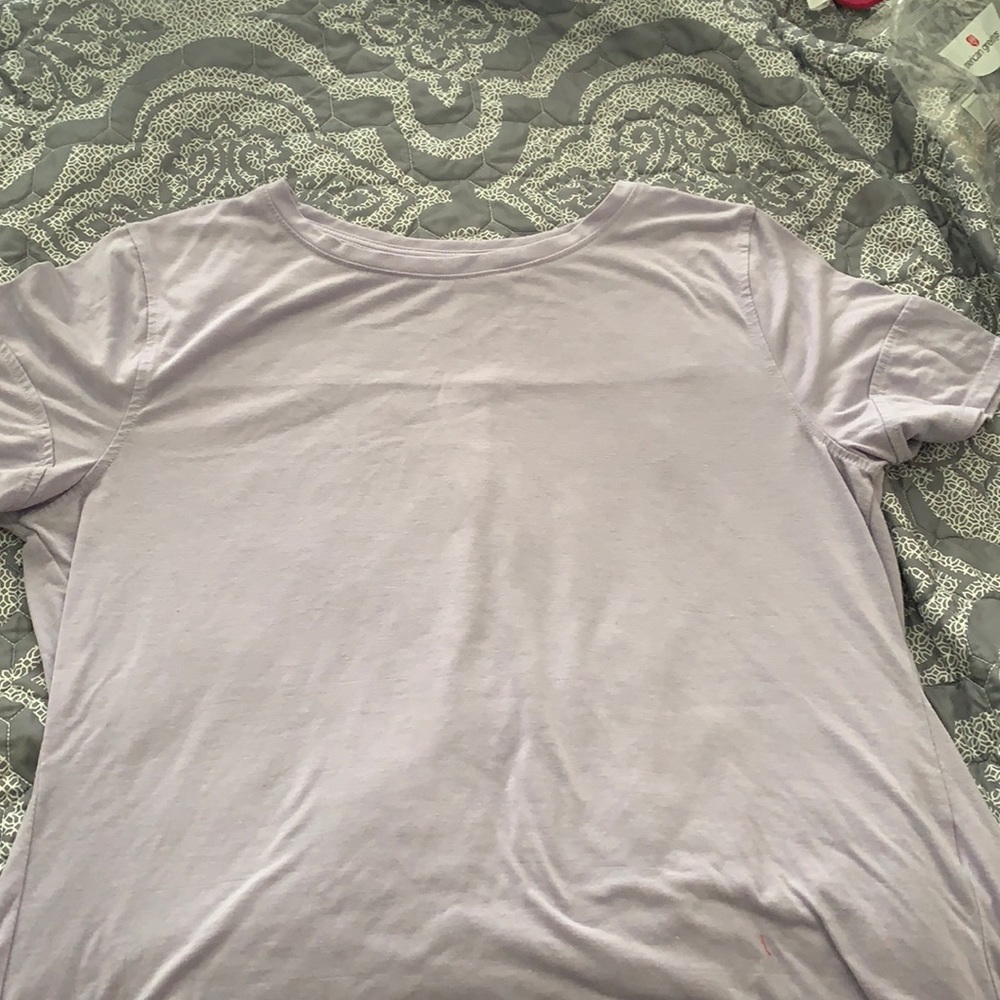 Athletic Works Purple T Shirt Size M